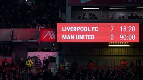 liverpool 7 x 0 manchester united